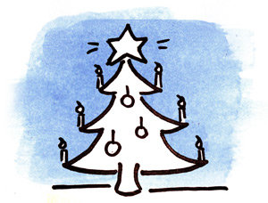 Illustration Weihnachten